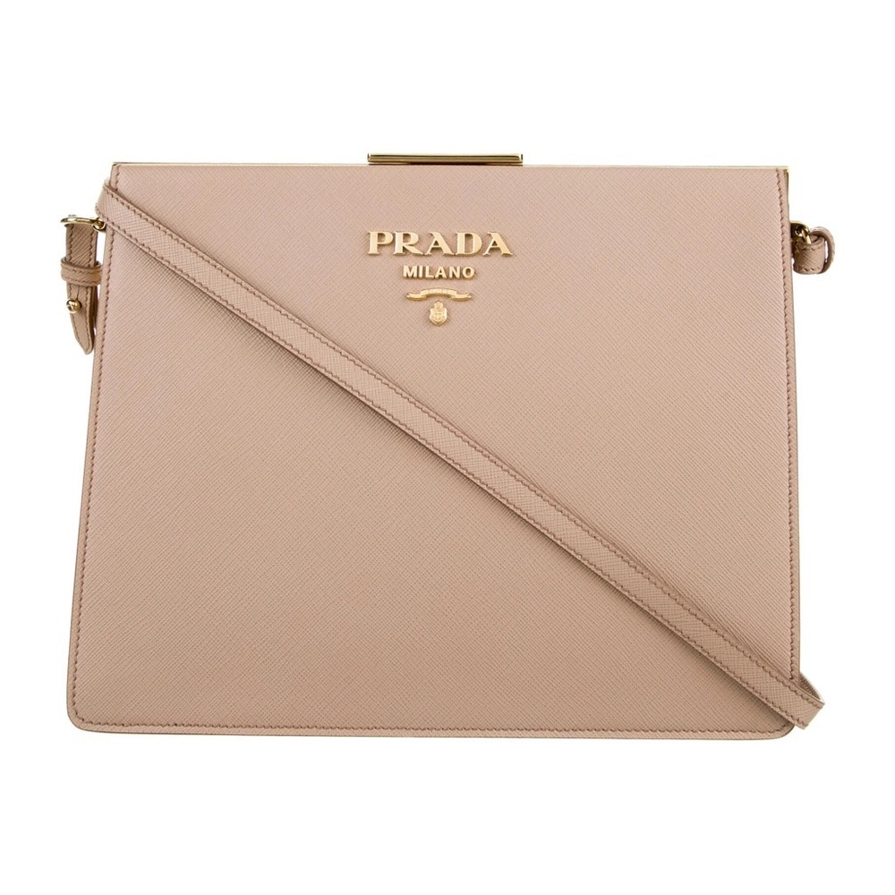 Prada Light Frame Saffiano leather bag